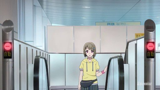 Shinbashi Station Escalator